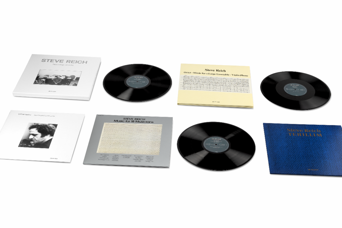 ECM to Release Steve Reich: Recordings on ECM - A 3-LP Box Set